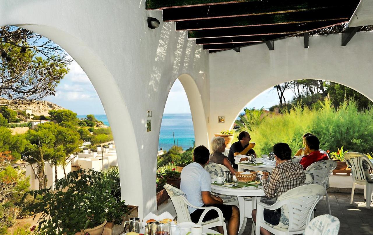 Hostal Los Pinos Cala de Sant Vicenc Exterior foto