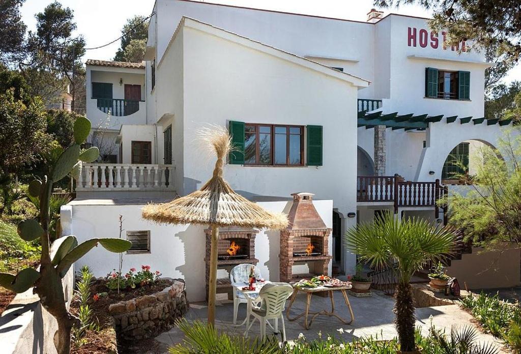 Hostal Los Pinos Cala de Sant Vicenc Exterior foto