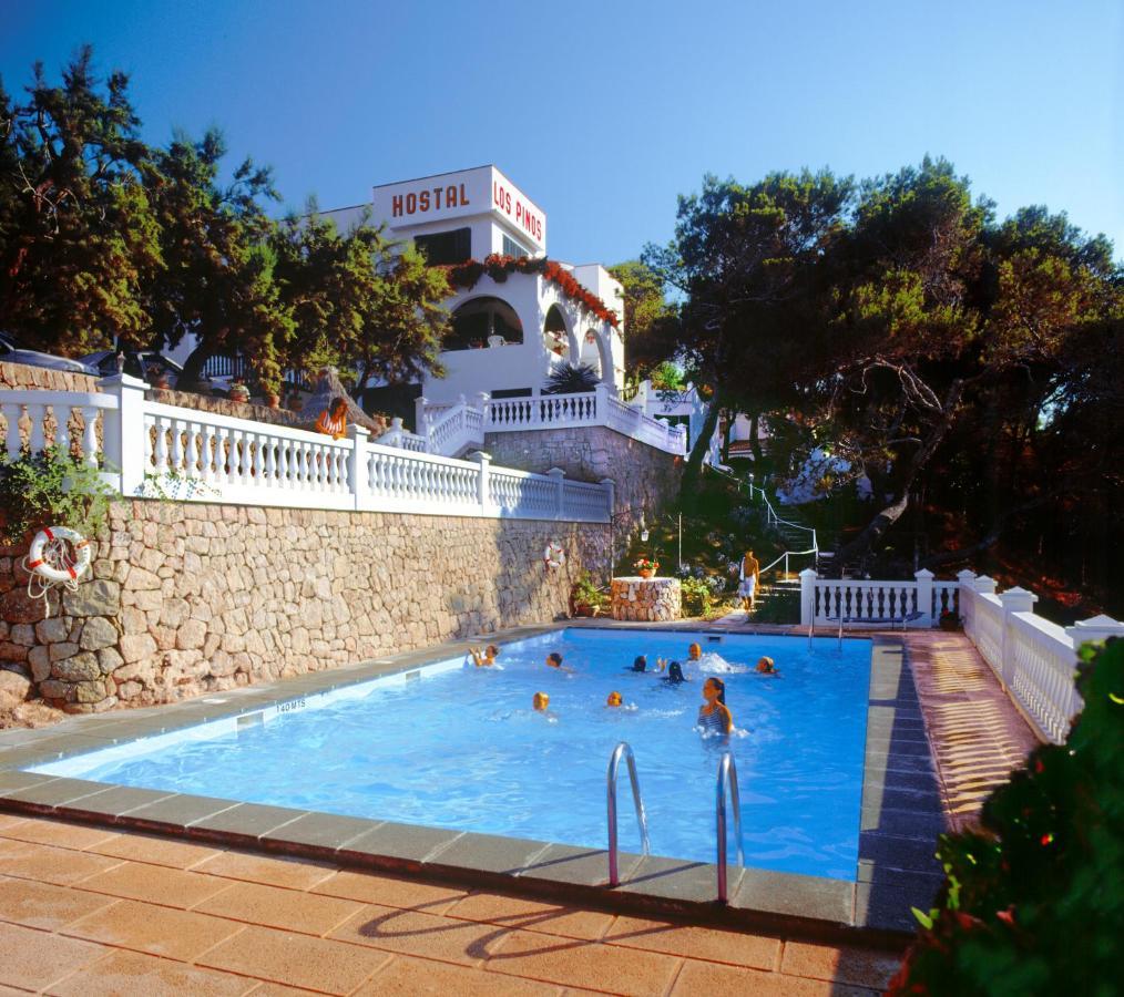 Hostal Los Pinos Cala de Sant Vicenc Exterior foto