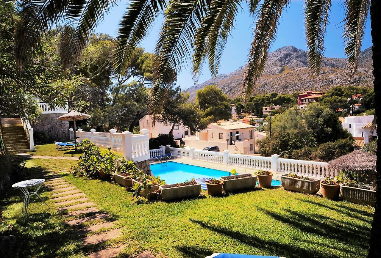 Hostal Los Pinos Cala de Sant Vicenc Exterior foto