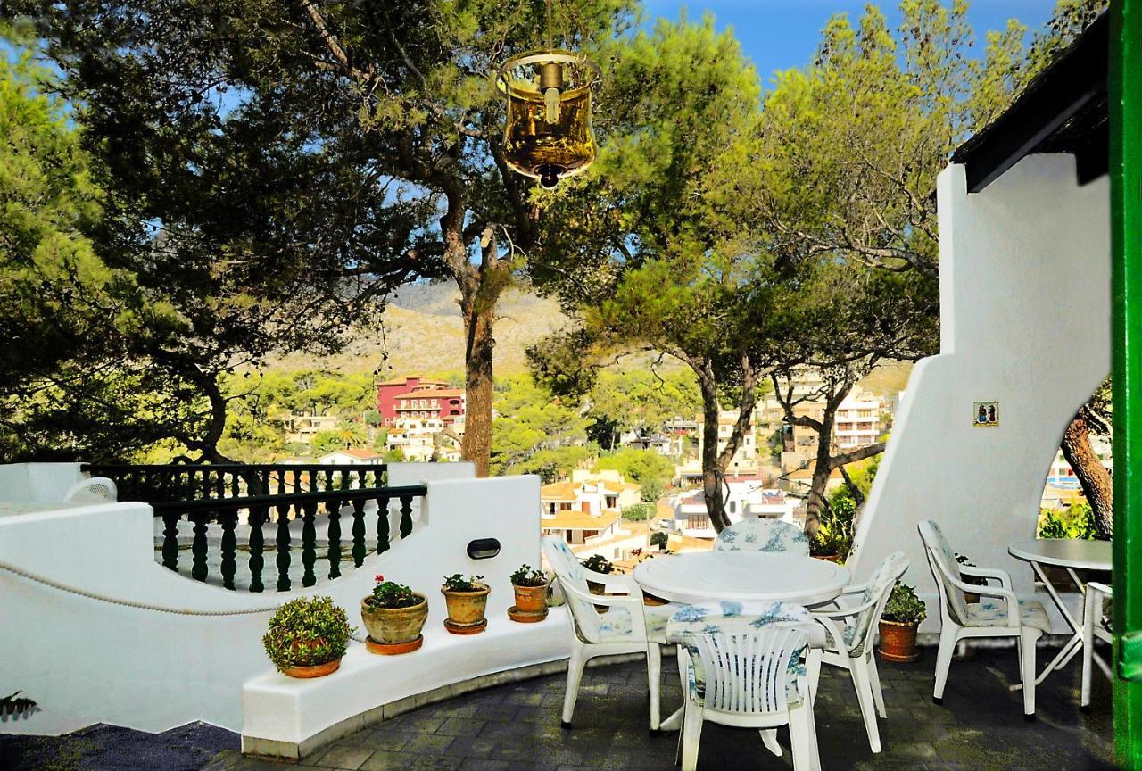 Hostal Los Pinos Cala de Sant Vicenc Exterior foto